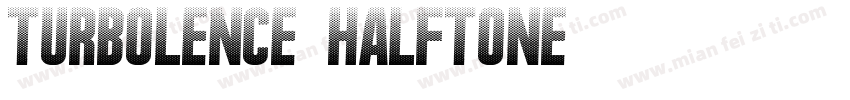 Turbolence Halftone字体转换